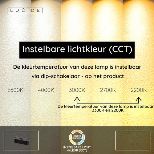 Lucide hanglamp JASMINE - Geïntegreerde LED - Koper