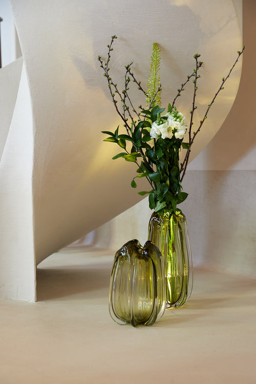 Light & Living pot Murela - groen - 21x21x30 cm