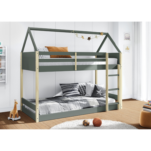 Calicosy - OSCAR Bed - Groen - 200x104,7x174,9 cm