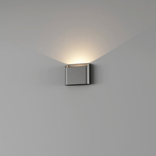 Artdelight Wandlamp Diaz 1L - Staalgrijs