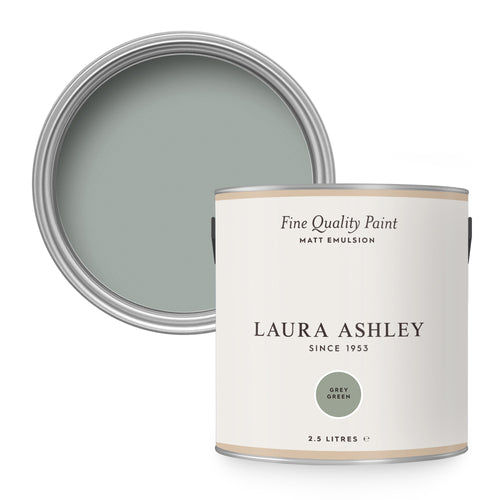 Laura Ashley Grey Green Muurverf - 2,5 Liter - Groen - Mat - vtwonen shop