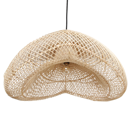 Raw Materials hanglamp Maze Organic XL - 75 cm - Natuurlijk rotan - vtwonen shop