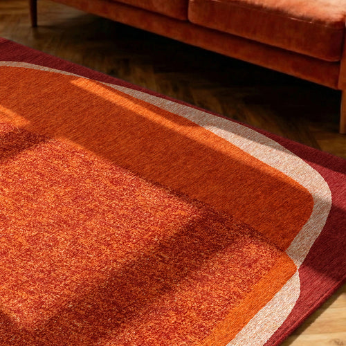 Ecorugs vloerkleed Kanell - rood - 280x390cm