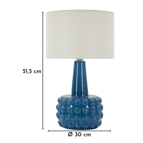 Mauro Ferretti tafellamp - Ø 30x51,5 cm - blauw/wit