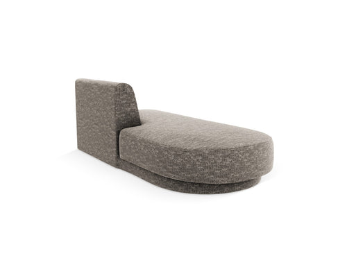 Micadoni - Module "Miley" 2 zitplaatsen, chenille grijs - 90x158x70cm