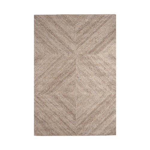 LABEL51 Vloerkleed Blendy - Taupe Wol - 200x300x1,5cm - vtwonen shop