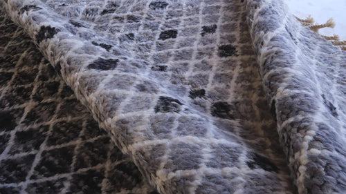 AFK Living vloerkleed Berber - handgemaakt - Wol - 246 x 302 cm
