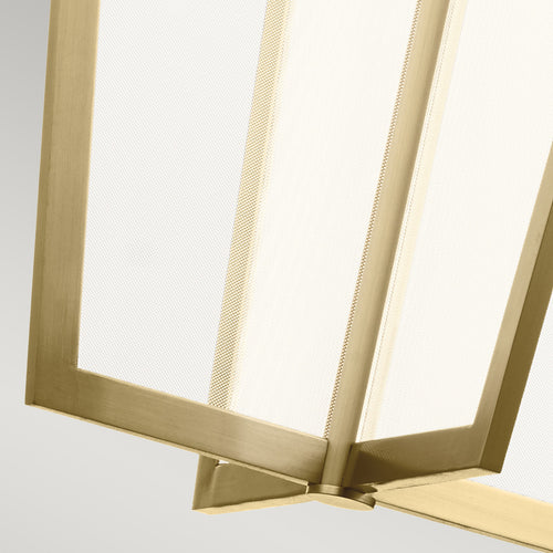 Elstead Kichler Calters Geïntegreerde LED Hanglamp Champagne Goud, 3000K