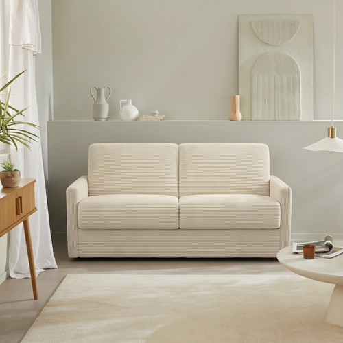 Calicosy - GIULIA Slaapbank 3-zits - Beige - 100x175x87 cm