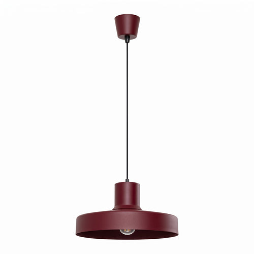 Sollux Lighting Hanglamp BILO bordeaux - 35x35x120cm