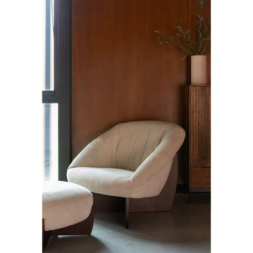 Dutchbone Emilius Fauteuil Beige - vtwonen shop