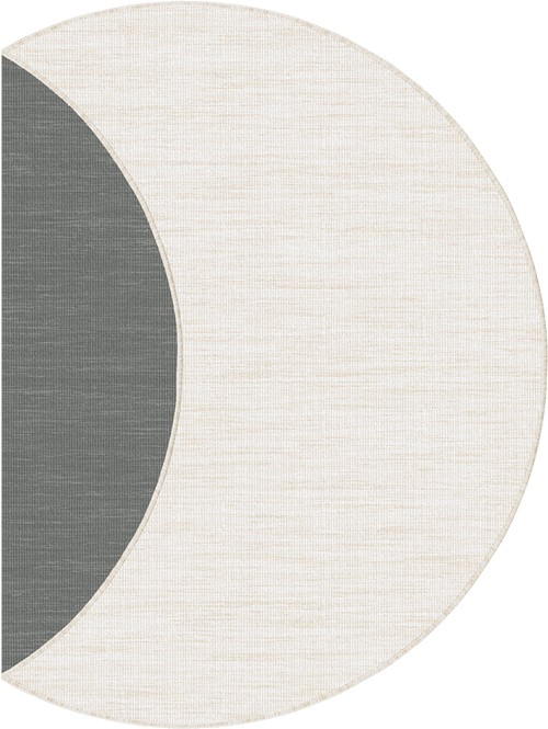 Rond buitenkleed Tone wit/naturel - Interieur05