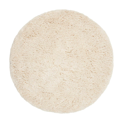 Interieur05 vloerkleed Pilo - hoogpolig - ivoorwit - Ø160 cm