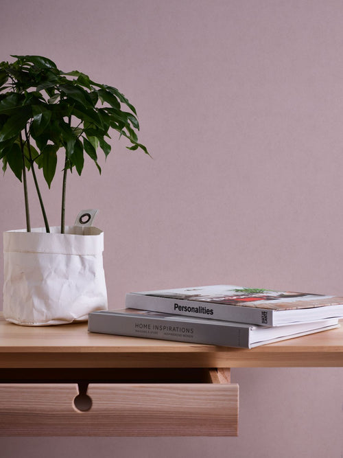 Livingwalls behang effen lila paars - 53 cm x 10.05 m - AS-393311 - vtwonen shop