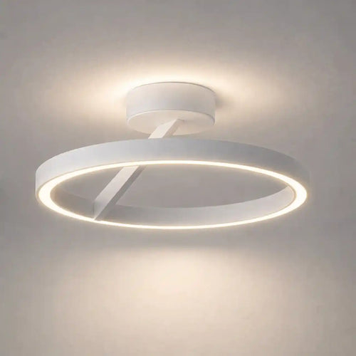Artdelight plafondlamp Oregon - 1 lichts - 33  x 14.1   cm - wit
