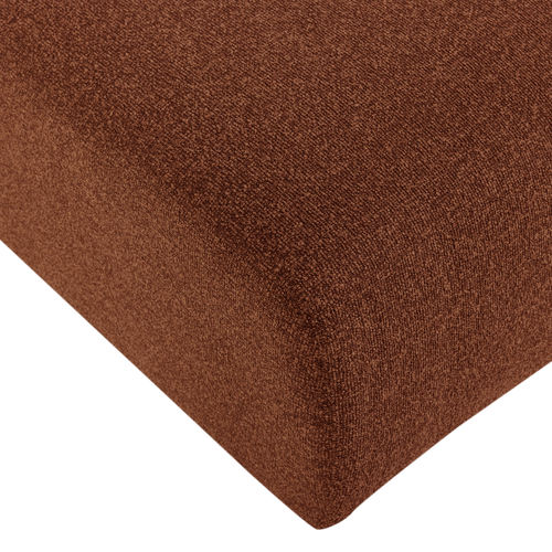 WOOOD chaise longue bank rechts Mojo Base - Bouclé - R.bruin - 74x112x162
