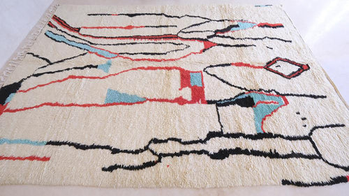 AFK Living vloerkleed Berber - handgemaakt - Wol - 234 x 333 cm