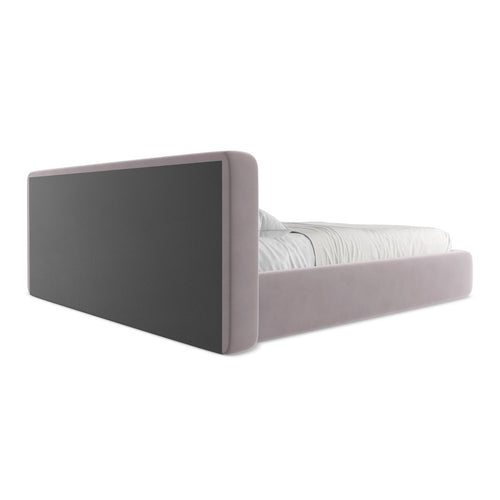 LaMiaSofa Bed met opbergruimte Firenze - velours - lavendel - 220x225x82