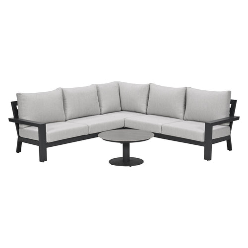 Garden Impressions Loungeset Sorelli 4-delig - donker grijs