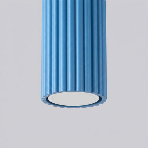 Sollux Lighting Plafondlamp KARBON 10 azuur - 6,5x6,5x10cm