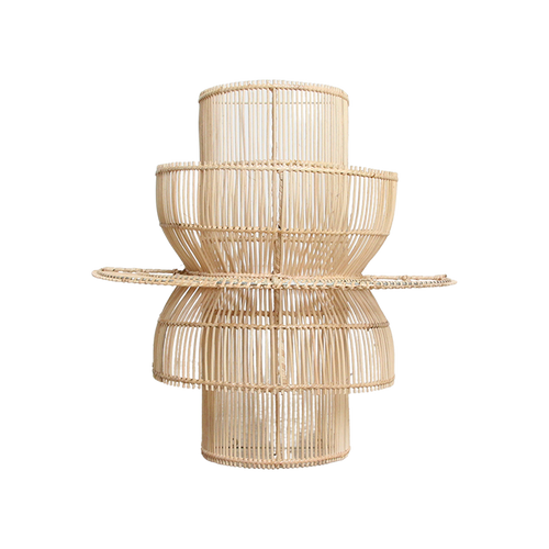 Raw Materials Saturn rotan wandlamp - 33x52x55 cm