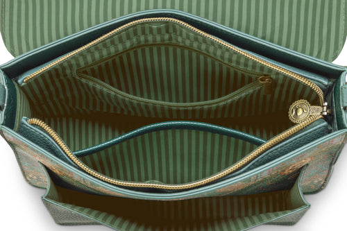 Pip Studio - Fenna Crossbody Tas Dames - Jabali - Groen - 25x7x20cm - vtwonen shop