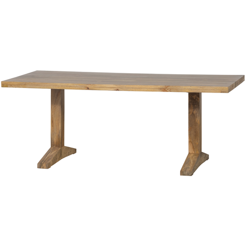 vtwonen eettafel Deck - Mango Hout - Naturel - 78x200x90 - vtwonen shop