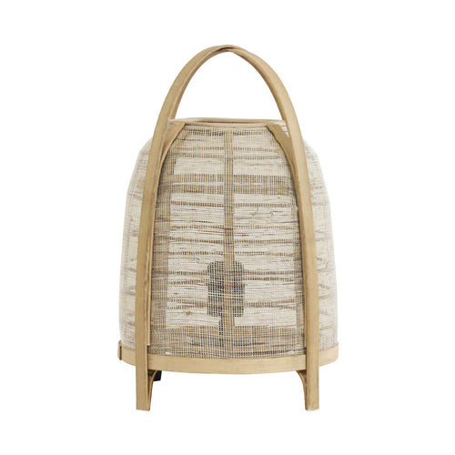 Light & Living tafellamp Jacinto - bruin - Ø27cm
