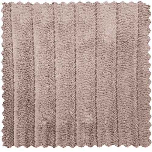 WOOOD 1-zits element bank arm rechts Novi - Ribstof - Zand - 86x109x113
