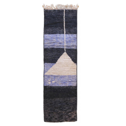 AFK Living vloerkleed Berber - handgemaakt - Wol - 80 x 240 cm