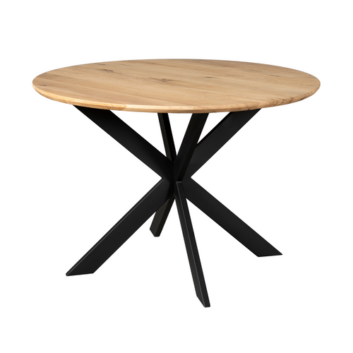 Starfurn  eettafel Ferris - bruin - 110x110x76cm - vtwonen shop