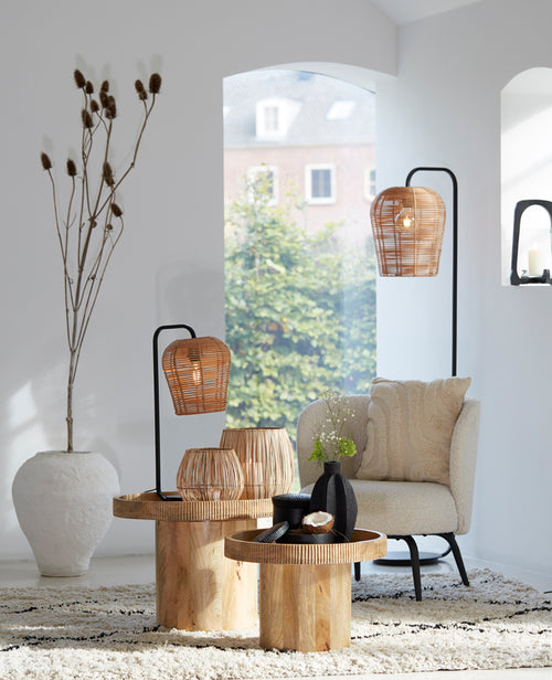 Light & Living lampvoet MARENO - 26.5x20x60cm - zwart - vtwonen shop