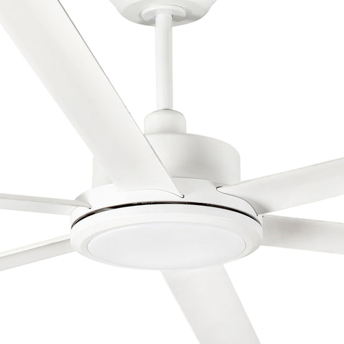 Faro Rotterdam XXL 6-blads plafondventilator mat wit