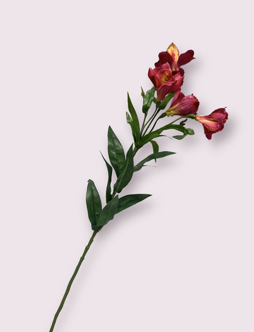 My Flowers.shop Fuchsiakleurige alstroemeria zijden bloem | Lengte 75 centimeter | Per stuk - vtwonen shop