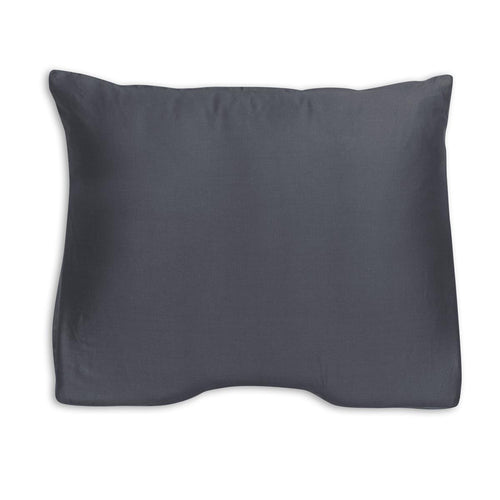 Silvana kussensloop Support Satin Shoulder Contour - 60x60/70 cm - antraciet - vtwonen shop
