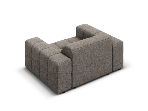 Cosmopolitan Design Fauteuil Chicago chenille grijs - 102x132x78cm