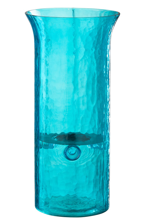 J-Line vaas Tarifa Etroit - glas - azuur - extra large