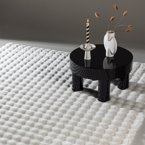 Nest living Espen Rechthoekig Vloerkleed  - 160 x 230 cm - Wit
