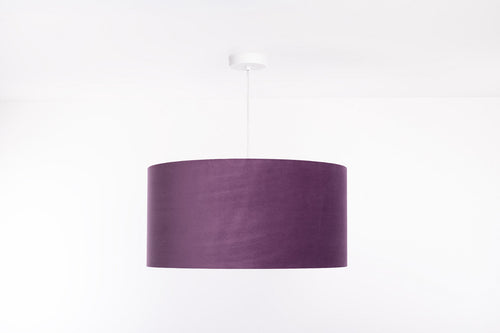 bpskoncept hanglamp Melora - velours & paars - Ø40 cm