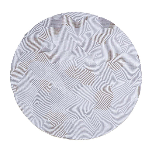 Louis De Poortere vloerkleed Oyster White - grijs - 240x240cm - vtwonen shop