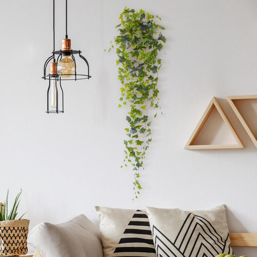 Maxifleur Hedera kunst hangplant 130cm - groen