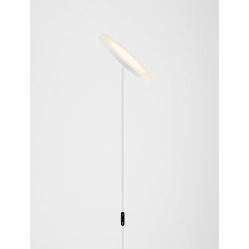 Nova Luce SINKRO Uplighter vloerlamp zandwit, aanraakgevoelige dimbare LED 30W 2270lm 3000K