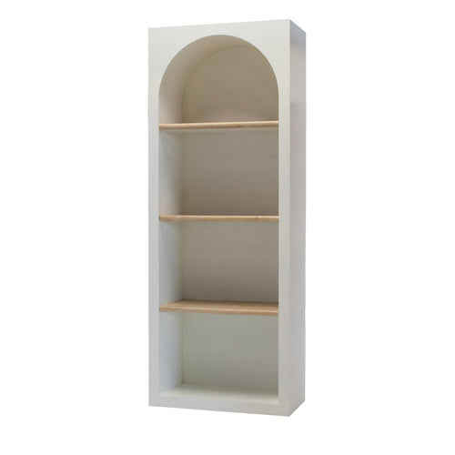 DÉJA Living Vakkenkast Vivé - Travertin - Wit - 80x40x210cm - vtwonen shop