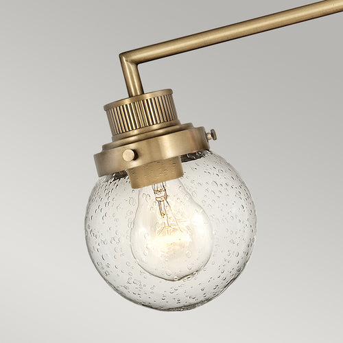 Elstead Hinkley Poppy Badkamer Wandlamp Heritage Messing, IP44