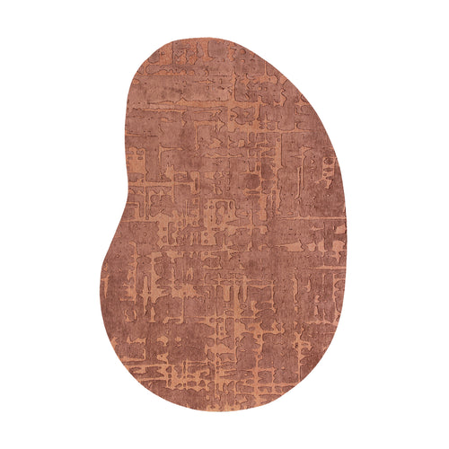 Louis De Poortere binnen & buiten machinewasbaar vloerkleed Structures Baobab van 70% gerecycled PET - roze - 170x235cm