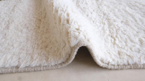 AFK Living vloerkleed Berber - handgemaakt - Wol - 250 x 300 cm