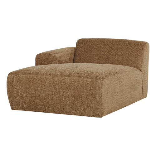 WOOOD chaise longue bank links Mojo Base - Wollig - H.geel - 74x112x162