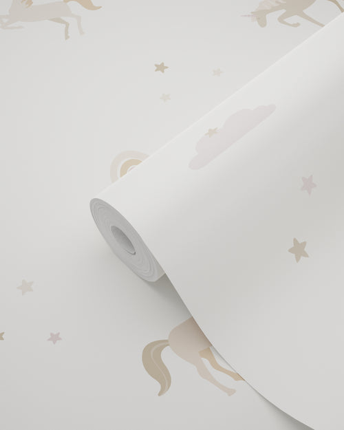 ESTAhome behang unicorns beige - 50 x 900 cm - 139539