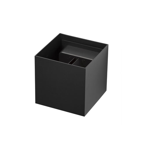 Merano Chico 2 Lichts Up Down Wandlamp Buiten Zwart Aluminium LED 2x10W 1950Lm 3000K Verstelbaar IP54