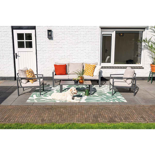 Springs loungeset - 4-dlg.- carbon black - desert sand - vtwonen shop